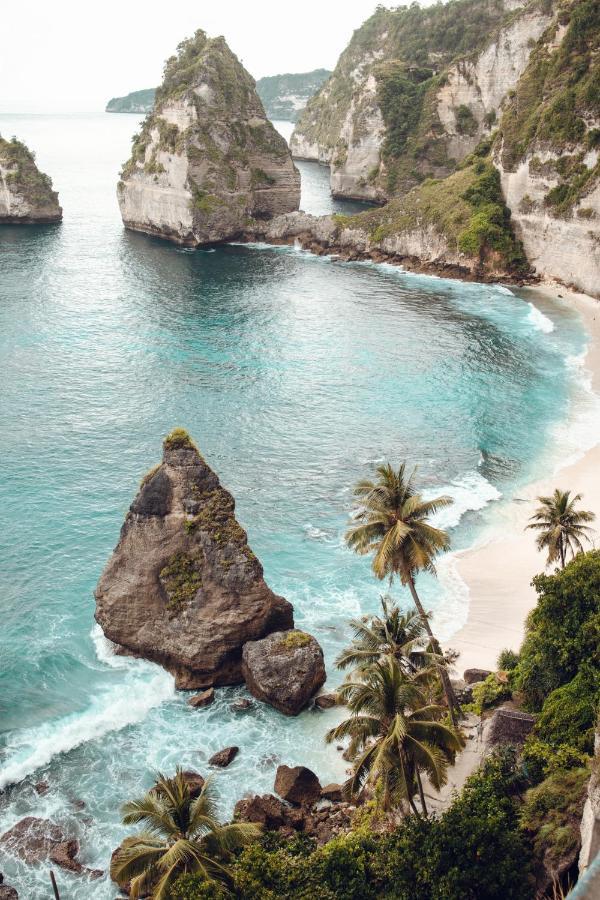Tropical Glamping Nusa Penida - Private Romantic Seaside Bungalow Diamond Beach Pelilit Экстерьер фото
