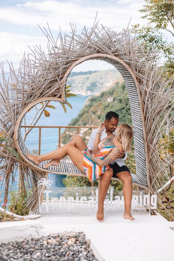 Tropical Glamping Nusa Penida - Private Romantic Seaside Bungalow Diamond Beach Pelilit Экстерьер фото